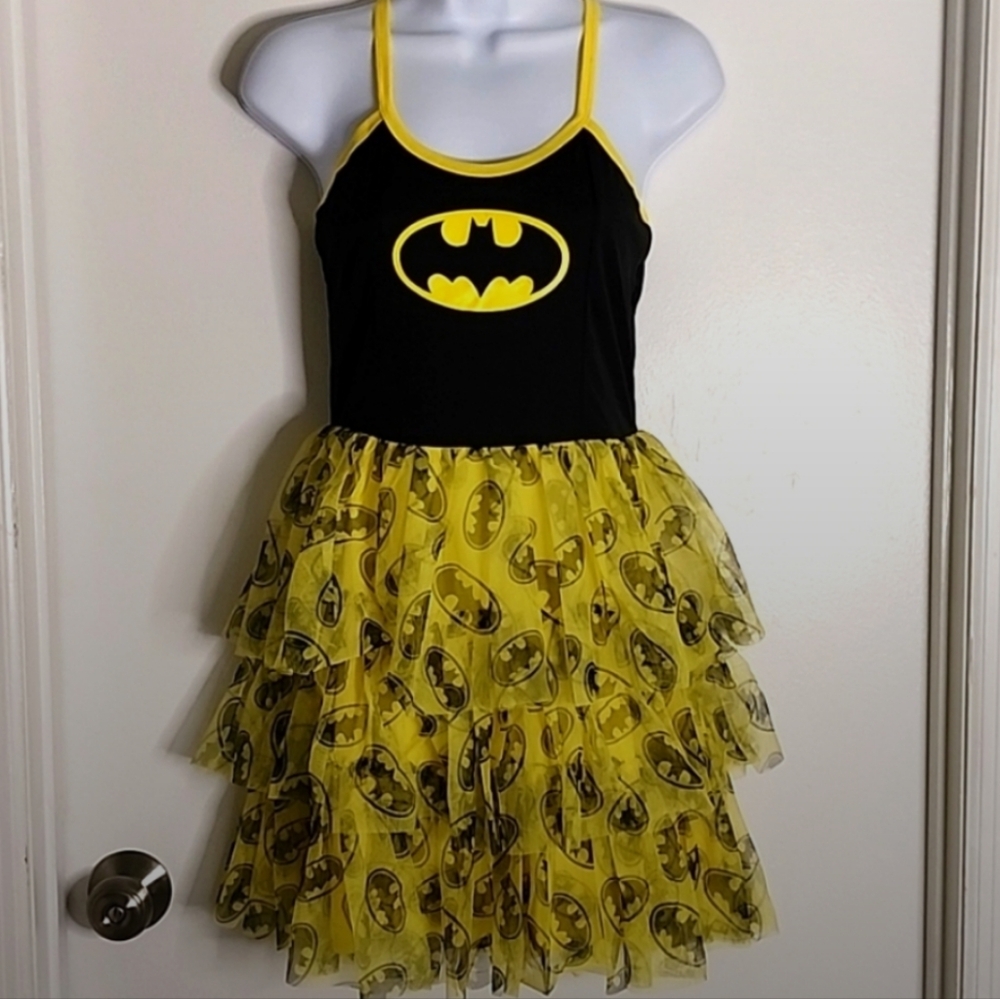 2/$20 NWT NEW Batman Batgirl Costume Dress, M